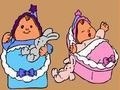 游戏Online coloring baby twins