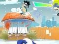 游戏Naruto playing snowballs