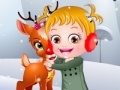 游戏Baby Hazel. Reindeer surprise
