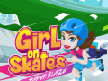 游戏Girl on Skates Paper Blaze