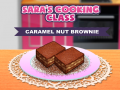 游戏Sara`s Cooking Class Caramel Nut Brownie