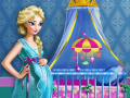 游戏Pregnant Elsa Baby Room Decor 