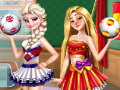 游戏Eliza And Chloe Football Rivals 