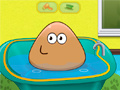 游戏Pou Baby Bathing