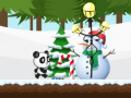 游戏Christmas Panda Run