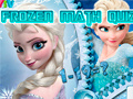 游戏Frozen Math Quiz