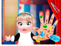 游戏Baby Elsa Hand Doctor