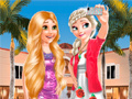 游戏Frozen And Rapunzel Fashion Selfie