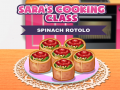 游戏Sara’s Cooking Class Spinach Rotolo