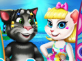 游戏Angela And Tom Beach Vacation