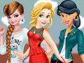 游戏Princesses Modern College Fashion