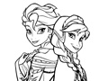 游戏Frozen Coloring For Kids