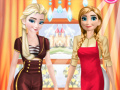 游戏Elsa And Anna Work Dress Up  