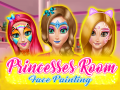 游戏Princesses Room Face Painting
