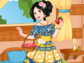 游戏Snow White Patchwork Dress