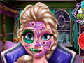 游戏Elsa Scary Halloween Makeup