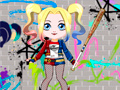 游戏Cute Harley Quinn Dress Up
