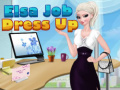 游戏Elsa Job Dress Up