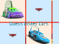 游戏Guess Disney Cars