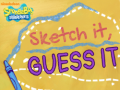 游戏Spongebob squarepants sketch it, guess it