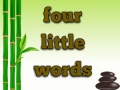 游戏Four Little Words