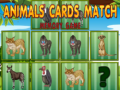 游戏Animals Cards Match 