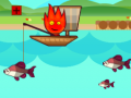 游戏FireBoy And WaterGirl Go Fishing
