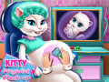 游戏Kitty Pregnant Check-up