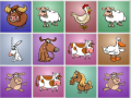 游戏Farm animals matching puzzles