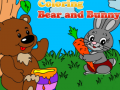 游戏Coloring Bear and Bunny