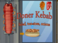游戏Doner Kebab Salad, Tomatoes, Onions