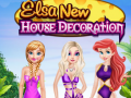 游戏Elsa New House Decoration