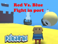 游戏Kogama: Red Vs. Blue Fight in port
