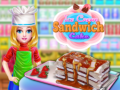 游戏Ice Cream Sandwich Cake