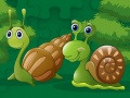 游戏Cute Snails Jigsaw