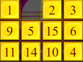 游戏4x4 Number Slider