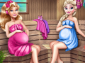 游戏Cute Mommies Pregnant Sauna