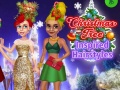 游戏Christmas Tree Inspired Hairstyles