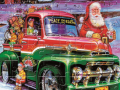 游戏Santa Trucks Jigsaw