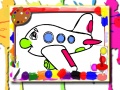 游戏Airplane Coloring Book