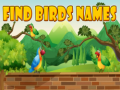 游戏Find Birds Names