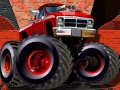 游戏Crazy Monster Trucks Puzzle