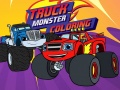 游戏Truck Monster Coloring