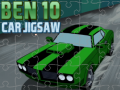 游戏Ben 10 Car Jigsaw 