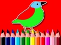 游戏Back To School: Birds Coloring Book