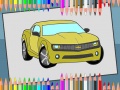 游戏American Cars Coloring Book