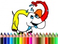 游戏Back To School: Elephant coloring