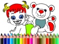 游戏Back To School: Baby Doll Coloring