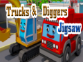 游戏Trucks & Digger Jigsaw 