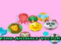 游戏Find Animals Vector